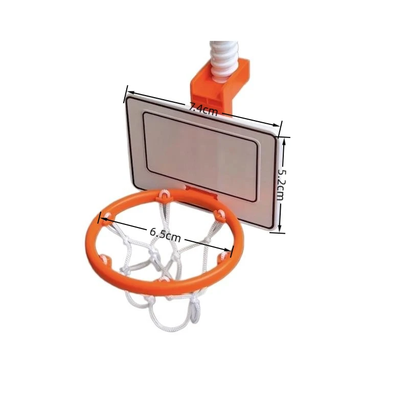 آلة كرة سلة صغيرة لسطح المكتب للسفر أو لعبة طاولة المكتب، مناسبة للاستخدام الداخلي أو الخارجي ألعاب ممتعة هدية عيد الميلاد #6