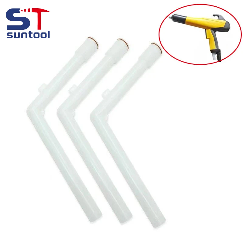 Suntool-Tubo interno do pó, Pulverização eletrostática para Wagner X1, Hi-Q 2324123, Pistola de revestimento eletrostático, 5 pcs, 10 pcs