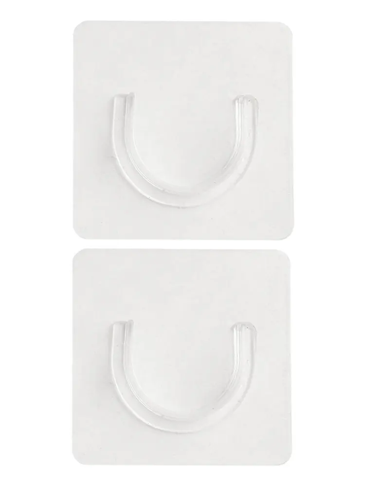 Shower Curtain Rod Rod Bracket Seamless Installation Premium Adjustable Grip Holding Power Fit Most Transparent