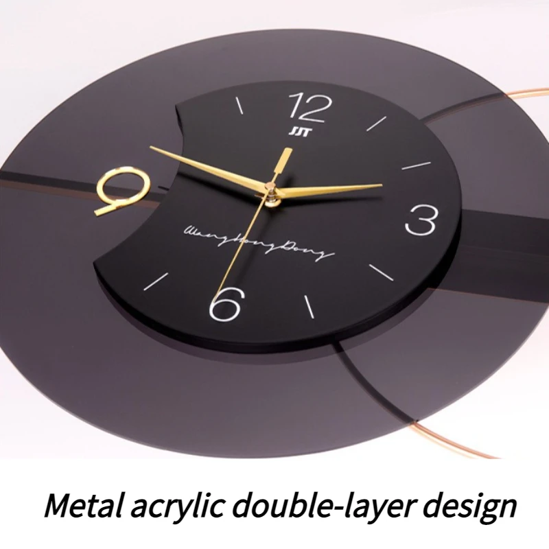 Modern Wall Clocks Luxury Decoration Clocks Living Room Minimalist Clock Elegant Stylish Silent Watches Aesthetic Home Design