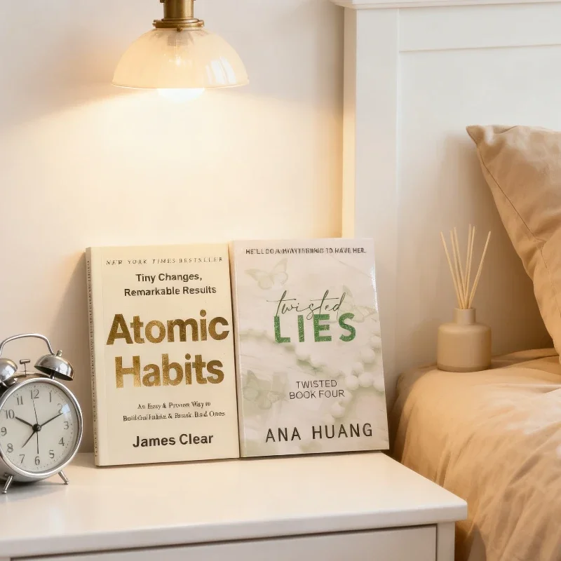 

《Atomic Habits》+《Twisted Lies》Order in the Fog Anchor the Self with Atomic Habits in the Jungle of Lies Good book gift