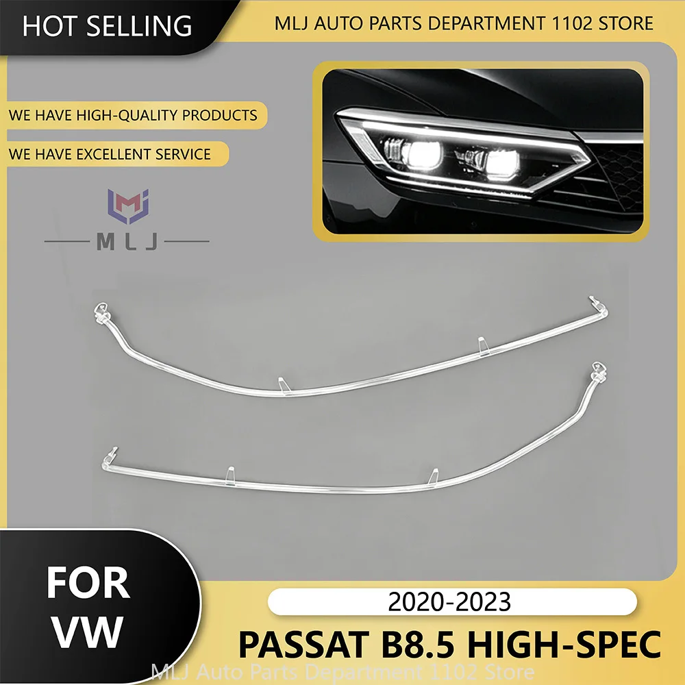For Volkswagen VW Passat B8.5 2020 2021 2022 2023 Headlight High-Spec DRL Light Guide Strip Angel Eye Tube Bar Car Accessories