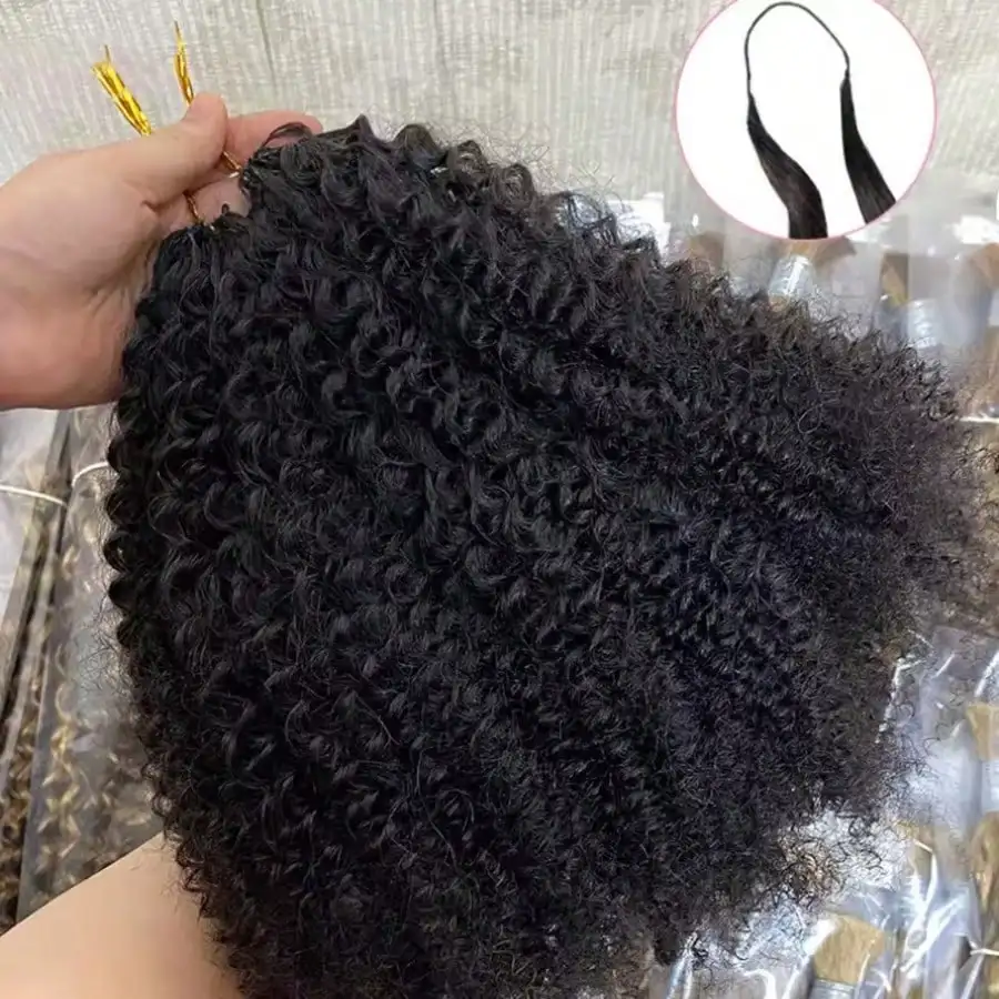 10-30 Inch Pre-Separated Kinky Straight Feather Crochet Hair Human Hair Extensions Knotless Miracle Knots Pre-Separated Brazilian Bundles
