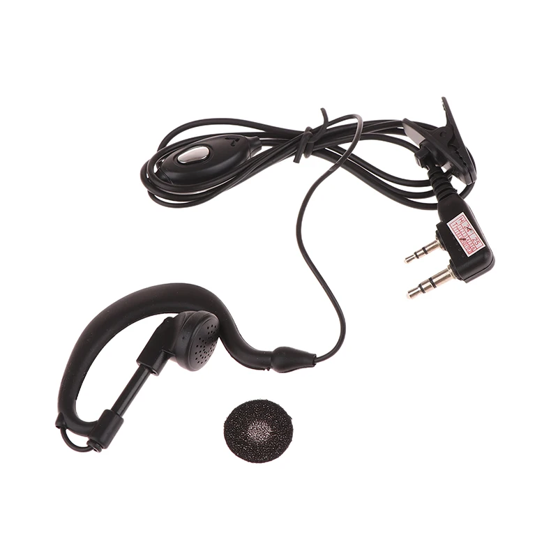 For Baofeng BF-888S UV5R Walkie-Talkie 992 Earwear 2 Pin K Type Walkie Talkie Headset Earphone Wired Two Way Ham Radio Earpiece