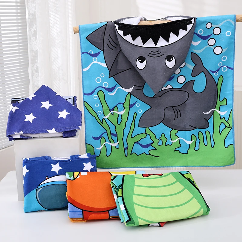 Newborn Wrap Blanket Cartoon C - Hooded Bath Towel recension och pris