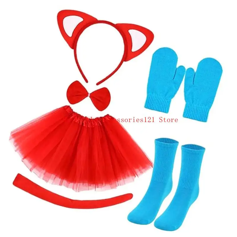 Children Cats Cosplay Accesorio Cats Tail Cats diada cabeza cabeza