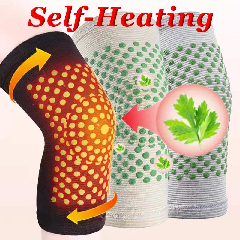 Sleeve Tsao Injury Recovery Self-Heating Lattice Knee Leg