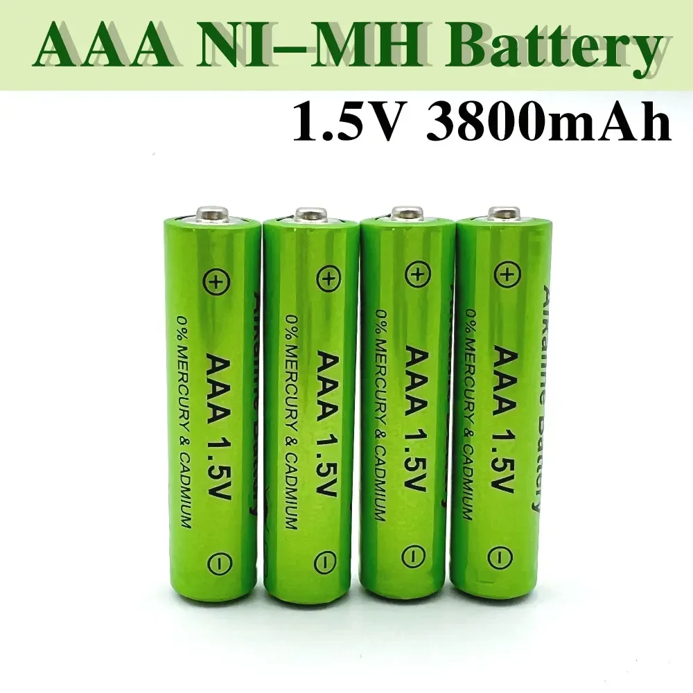 2-20pcs 1.5V AAA Battery 3800mAh Rechargeable Battery NI-MH 1.5 V AAA Battery for Clocks Mice Computers Toys So on