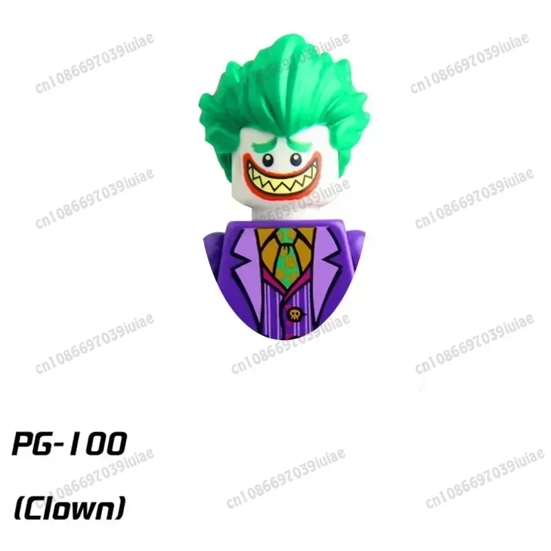 Super Hero Clown Poison Ivy Batman Harley Quinn Catwoman Robin Bricks Cartoon Character building block Birthday Present PG125