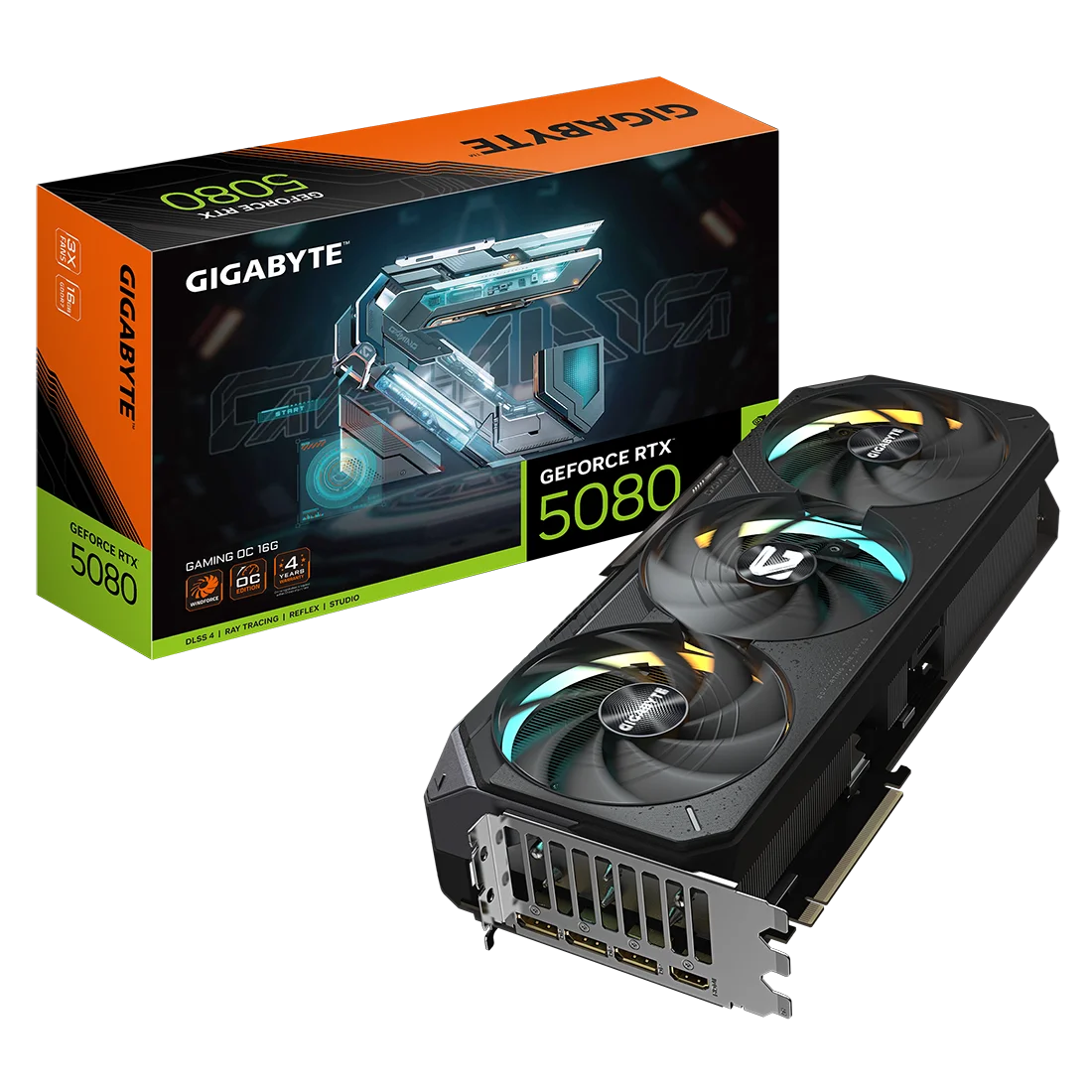 

2025 New RTX 5080 GAMING OC 16G RTX 5080 WHITE Gaming Graphics Card GPU RTX 5080 Video Cards for Gaming PC