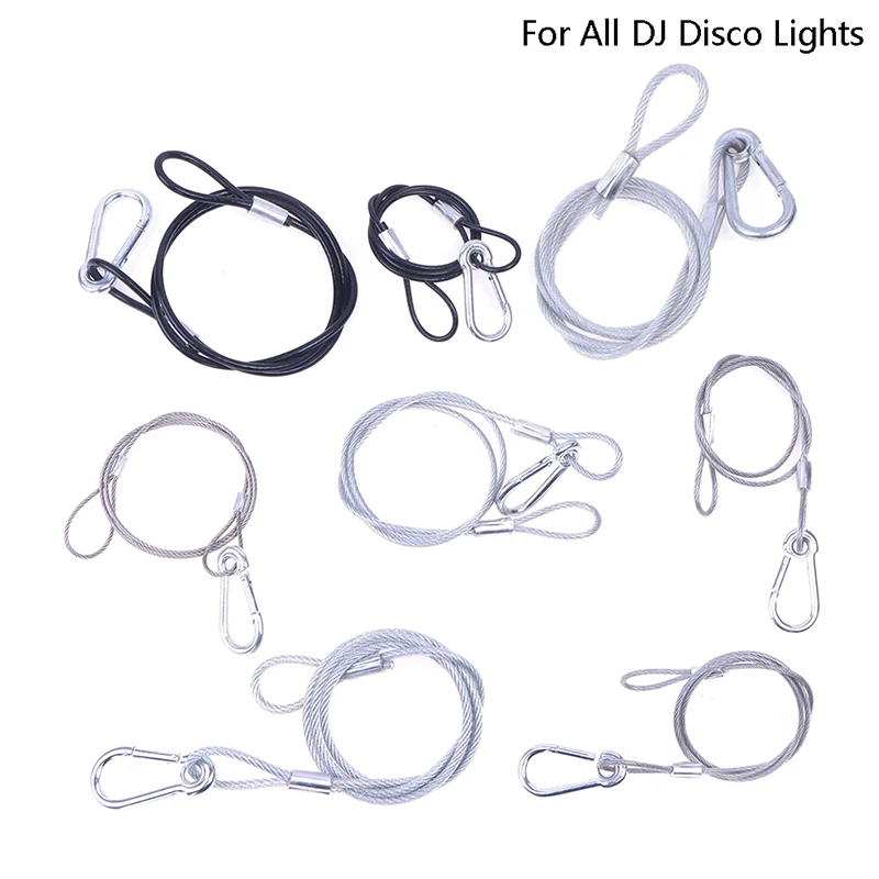 

Safety Rope Steel Stage Lighting Safety Cable Moving Head Beam Durable Steel Rope For All DJ Disco Lights