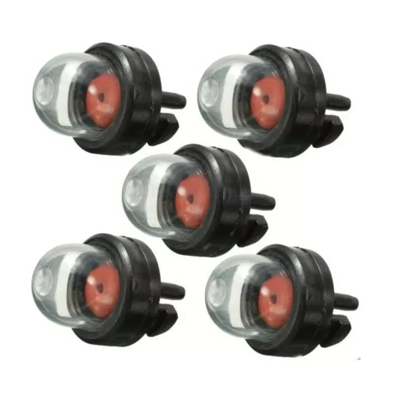 5PC Petrol Snap In Primer Fuel Bulb Pump For Stihl McCulloch Flymo Husqvarna Ryobi Snap In Primer Bulb Durable Automotive Parts