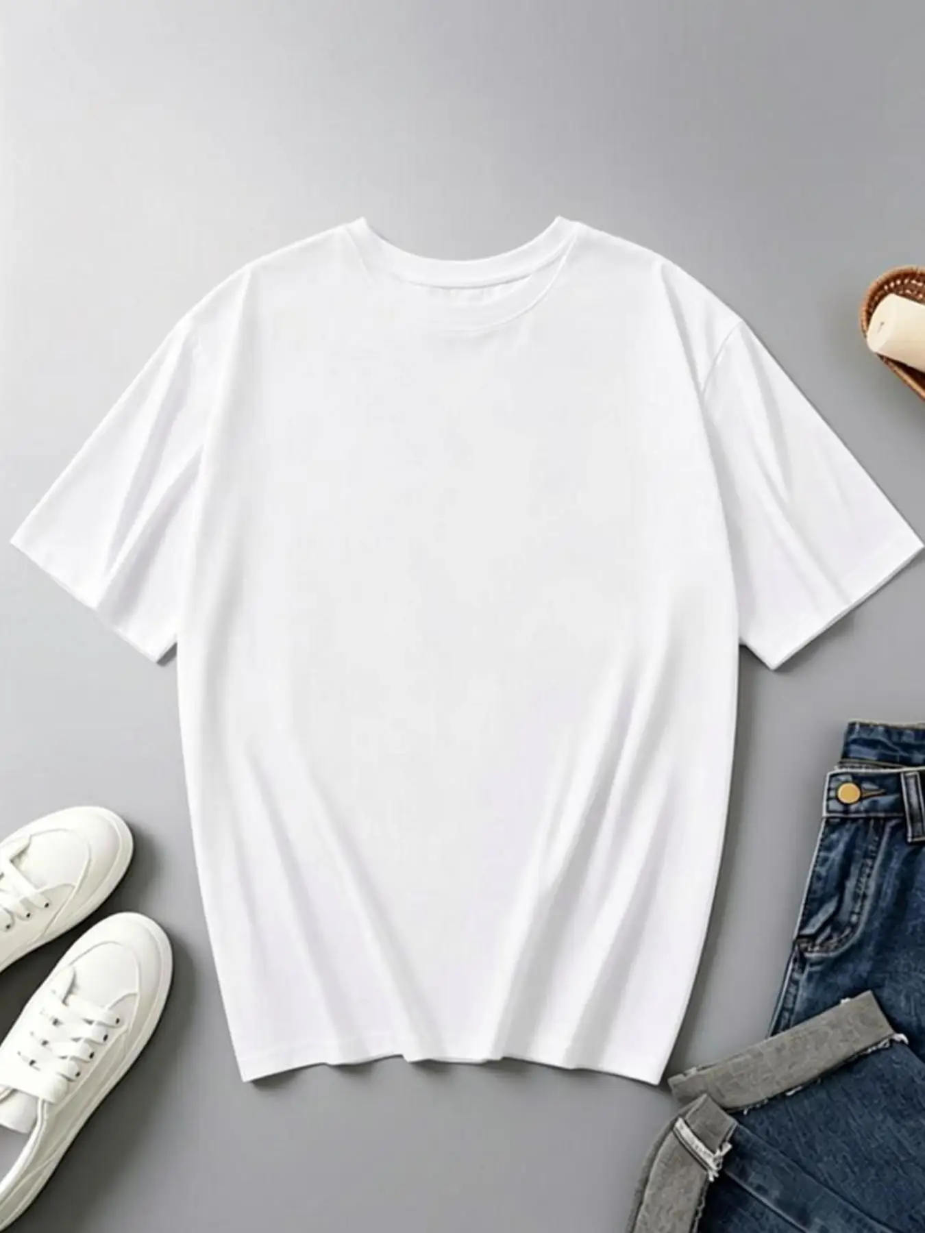 Ladies Vintage Tropical Seaside T-Shirt Short Sleeve Round Neck Coconut Sunset Print Cotton Blend Casual Beach Wear