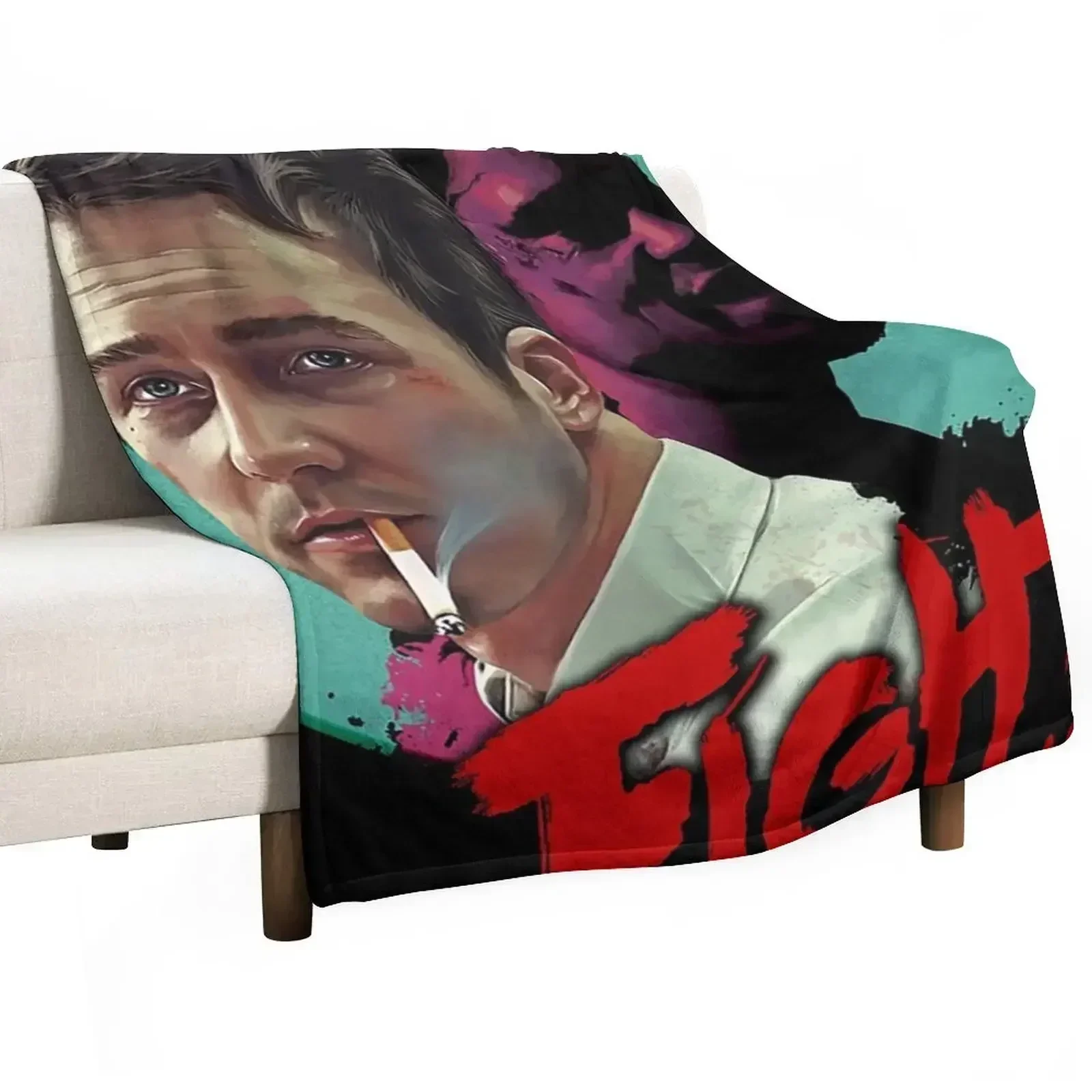 

Fight Club Throw Blanket Luxury Designer Bed Fashionable Polar Blankets