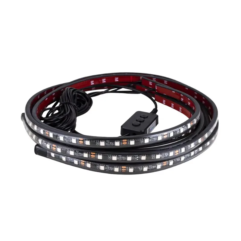 New Waterproof Car Chassis Ambient Light Emitting Diode Bar Body Bottom Rgb Application Control Light Emitting Diode Light
