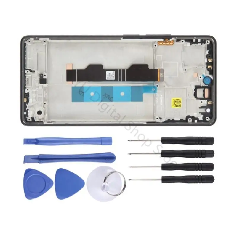 96BA Austausch der Displaybaugruppe mit Rahmen, Bildschirmreparaturteil für Note 13 P 4G – Detail 8