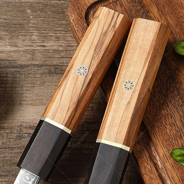 WXCOO 67-layer دمشق الصلب الشيف Kiritsuke سكين Santoku سكين دمشق السكاكين شفرة اليابانية الشيف اللحوم الساطور تقشير الفاكهة