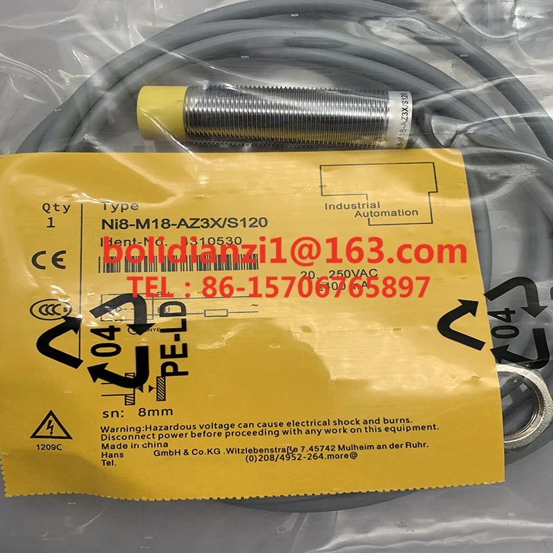 High temperature resistant  NI8-M18-AZ3X/S120 NI8-M18-RZ3X/S120  original sensor