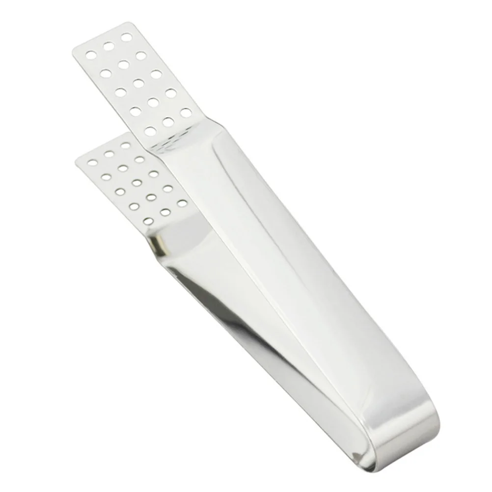 

3Pcs Stainless Steel Tea Bag Tongs Heat Resistant Corrosion Proof Multi Function Mini Food Tong for Home Tea Shop