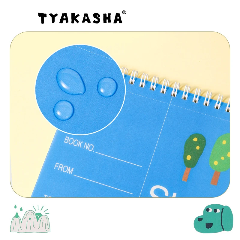 New Japan KOKUYO Co Branded Limited Edition Flip Up Shorthand Notebook Notepad Left and Right Columns 60 Pages Student