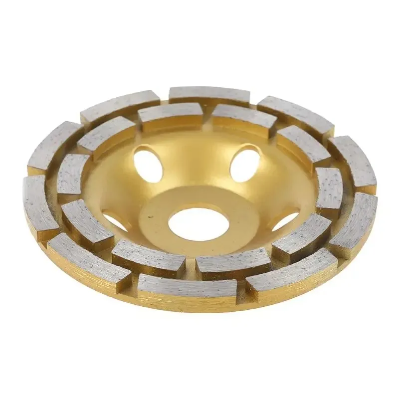 100/125/150MM Professional Diamond Marble Grinding Wheel Cup Cutting Disc for Polishing Stone Cement Concrete - Bowl Shape