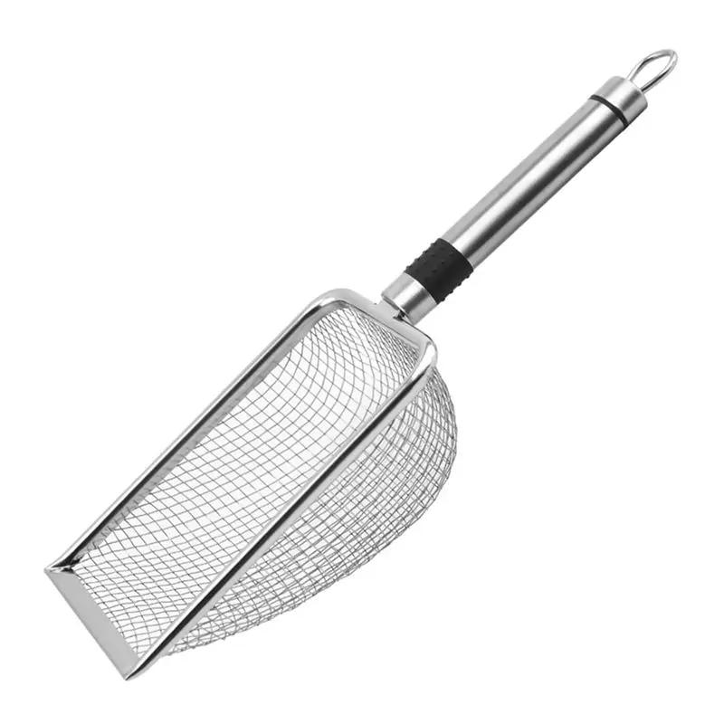 BHBD-Pet Cleaning Metal Litter Scoop Pet Cat Poop Shovel Ultra-Durable Cat Litter Cleaning Tool