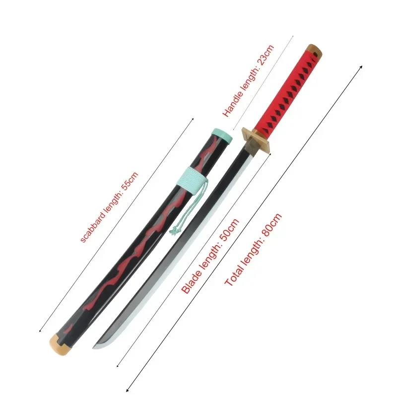Katana Anime Kinemon 80 cm, armes de cosplay de personnage, épée Kozuki Toki, épées en bois, accessoires de film, décorations AK8A7