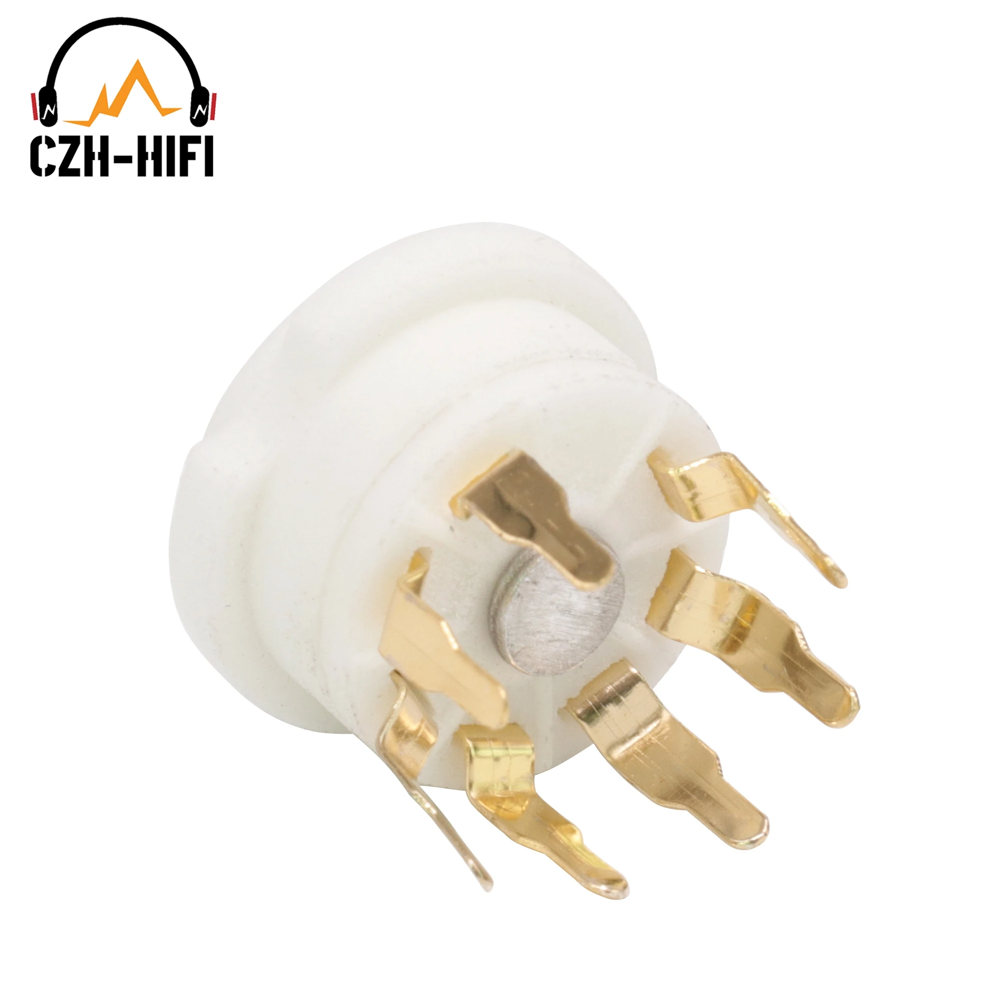 10 stücke 7pin B7G Keramik Rohr Buchse Ventil Basis Elektronische 6Z4 EAA91 EC92 6X4 6J1 6J2 6J4 Vintage Audio Verstärker DIY HiFi – Detail 8