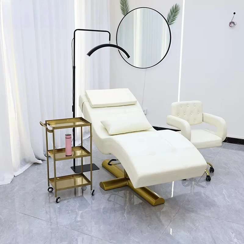 

Салон Спа Регулируемая кровать для ресниц Красота Массажная кровать