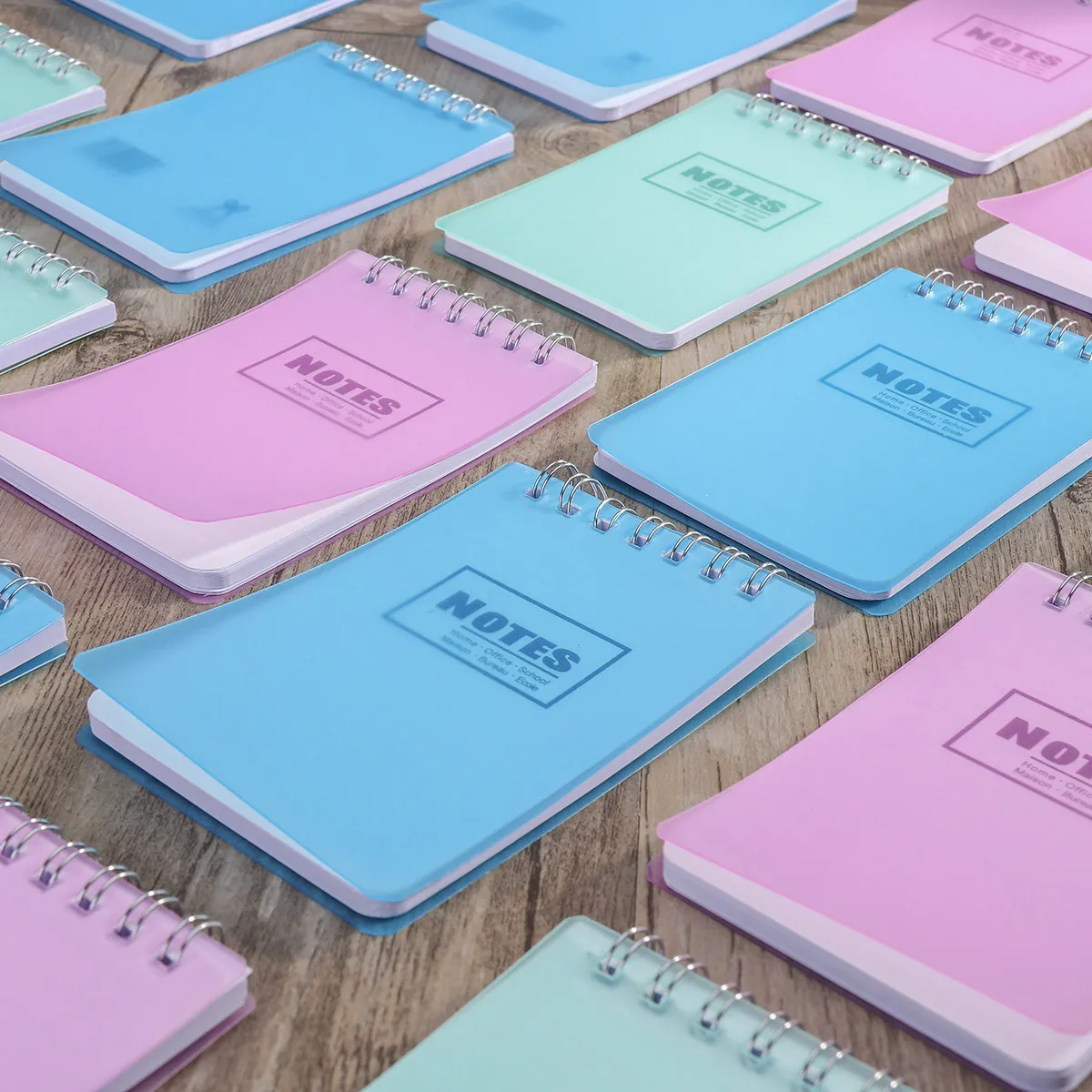 24pcs-pp-spiral-notebooks-45-sheets-double-wire-bound-lay-flat-small-notebook-for-writers-students-daily-task-organizer-pocket