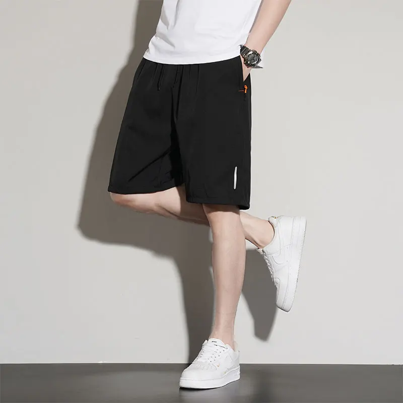 2024 Summer Sports Shorts Men\'s Breathable Quick Drying Beach Shorts Plus Size Basketball Sweatpants Men\'s Casual Running Shorts