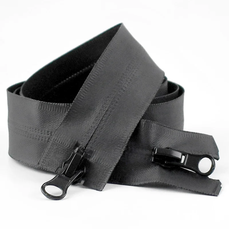 2/5 Stück 5 # 60/70/80/100 cm wasserdichte Reißverschlüsse, doppelter/einzelner offener unsichtbarer Reißverschluss, Kleidung, Parkas, Jacke, Reißverschluss, Nähzubehör