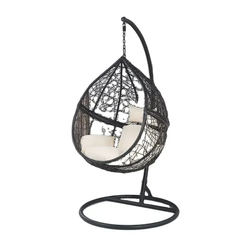 

Modern Stylish C-Style Steel Hammock Portable Outdoor Indoor Furniture for Bedrooms Living Rooms Parks Campsites Canvas Cotton