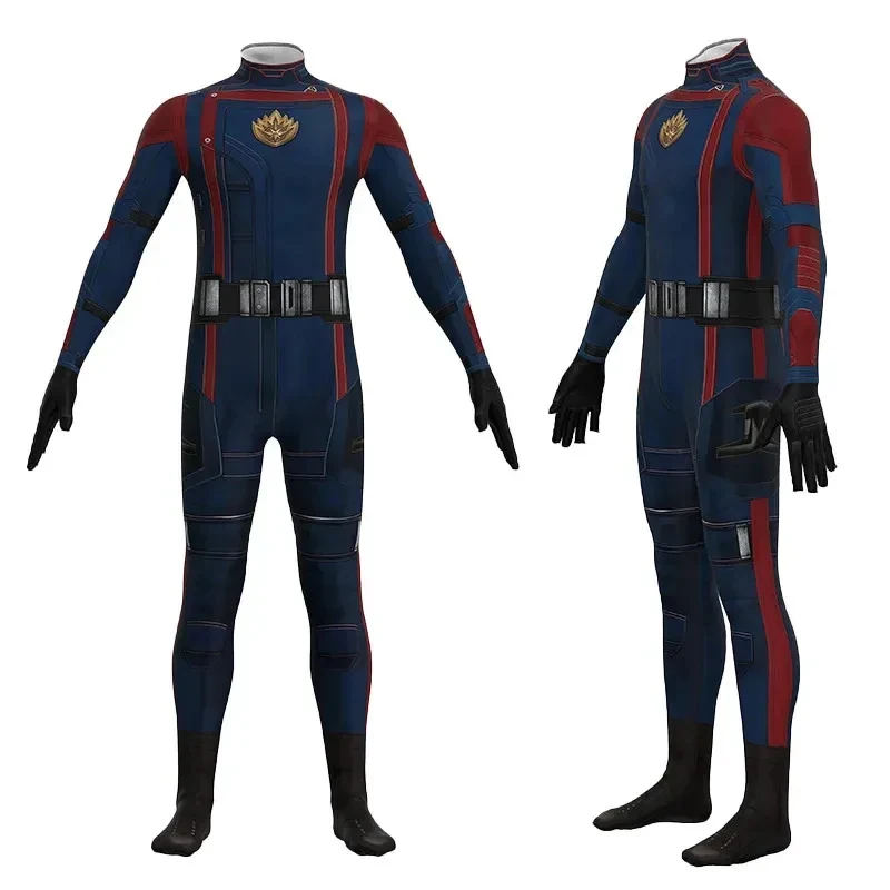 

♥Halloween Cosplay Costume Guardians of the Galaxy 3 Star Lord Superhero Peter Jason Quill Bodysuit JumpsuNew 2026 Topspeed Cos