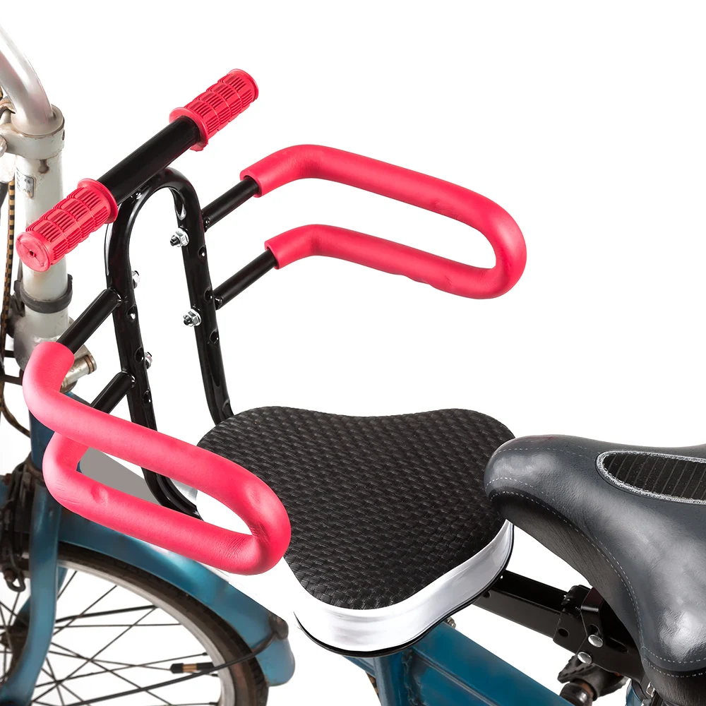 Quick Release Front Mount Kinderfietszitje Kids Zadel Elektrische Fiets Fiets Kinderen Veiligheid Voorstoel Zadelkussen