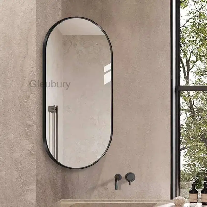 Mirror Vanity Table Makeup Led Gold Lights Magnifying Light 360 Miror Large Full Body Mirrors Big Room Floor Espejo Shower Bath