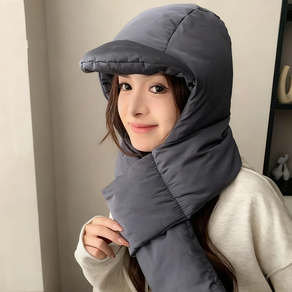 Chapeau et écharpe chauds Lei Feng pour femmes, nouveau Style d'hiver, foulard coupe-vent, résistant au froid, épais, protection des oreilles, pour l'extérieur