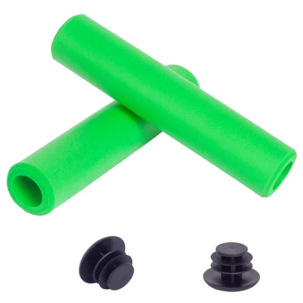 MTB Soft Foam Silicone Sponge Handle Bar Grips Handlebar Cover Bike Bicycle Smooth Waterproof  Mountain Cycling Handlebars