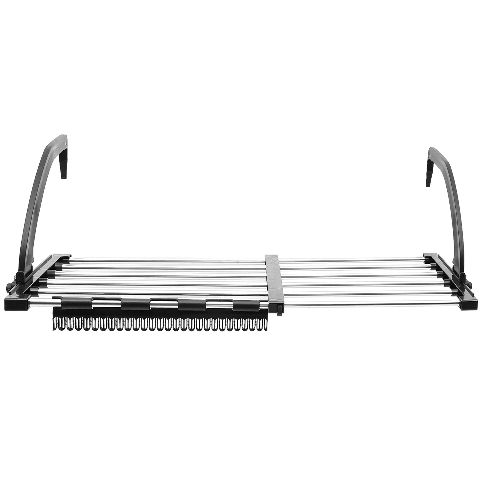 

Folding Retractable Stainless Steel Drying Rack 42-73cm Wall Mounted Laundry Small Window Sock Bra Towel Underwear Scarf Gloves
