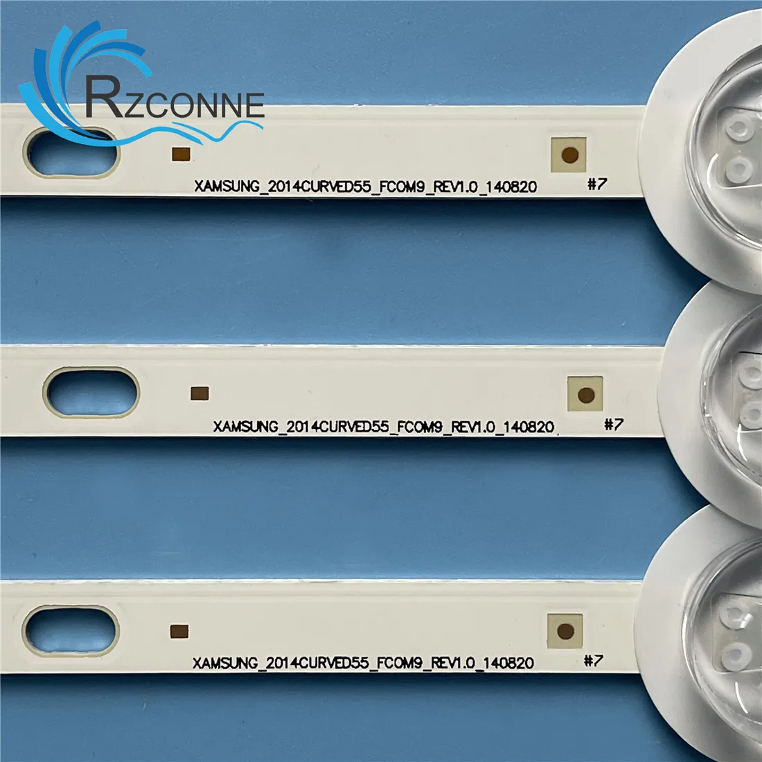 LED Backlight strip 7 lamp For 2014CURVED55 FCOM9 REV1.0 55PUS8700/12 VESTEL 4K 3D SMART 55CA9550 SVS550AB5 LTA550FW01