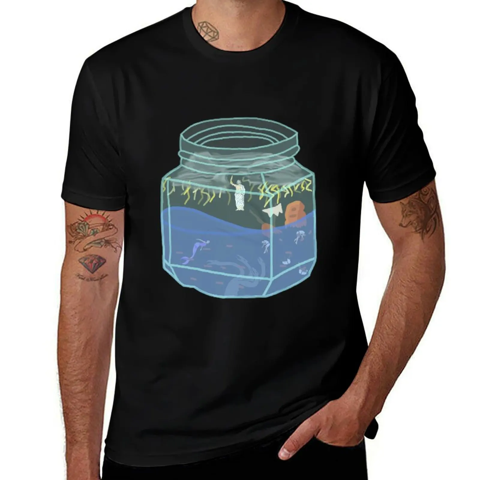 Thunder saga in a bottle (Greek mythology) Epic the musical T-Shirt Plus Size Loose Fit T-Shirt