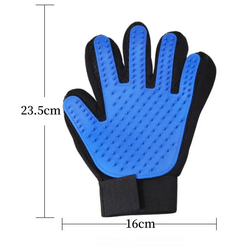 Pet Hair Remover Gloves Silicone Hair Sticking Massage Bathing Cleaning Grooming Supplies Cat and Dog Brush