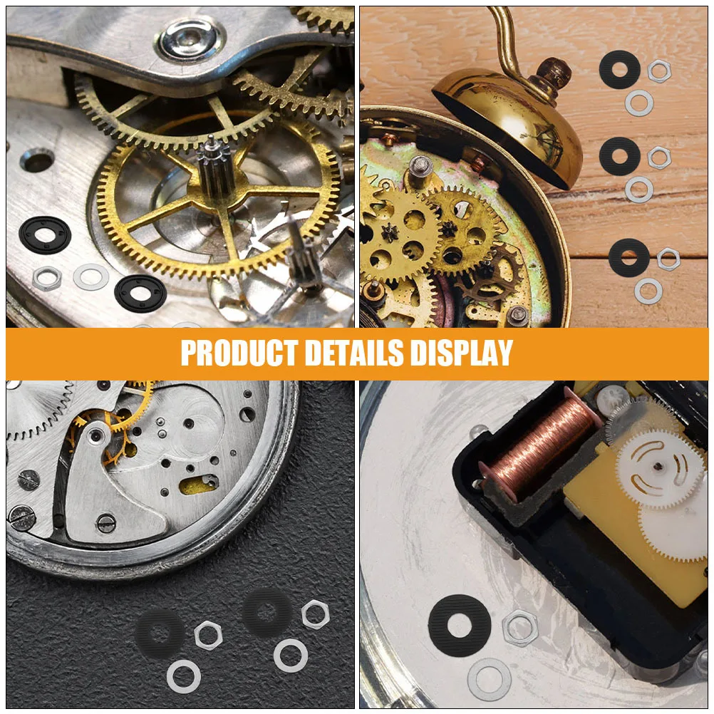 20 مجموعات كوارتز ساعة المكسرات غسالات الجوز غسالة مزيج DIY طقم تصليح ساعة صيانة استبدال طقم تصليح الأجهزة أجزاء #6