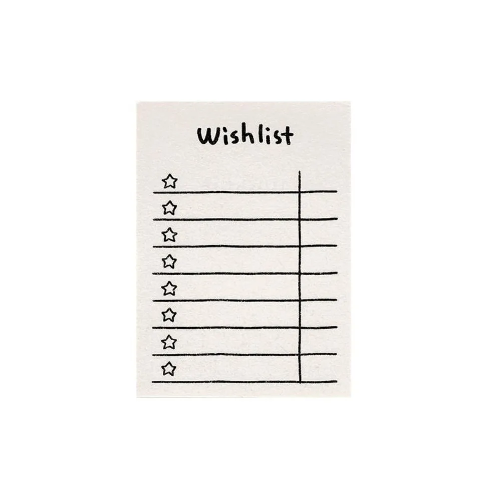 50 Sheets Creative Schedule Memo Pad Simple Portable Checklist Notepad Schedule Planner Time Notepads Student Stationery