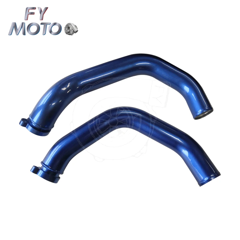 

Baking Paint Blue M PERFORMANCE Boost Pipe& Charge Pipe For BM*W M3 M4 S55 Engine 2015-2019
