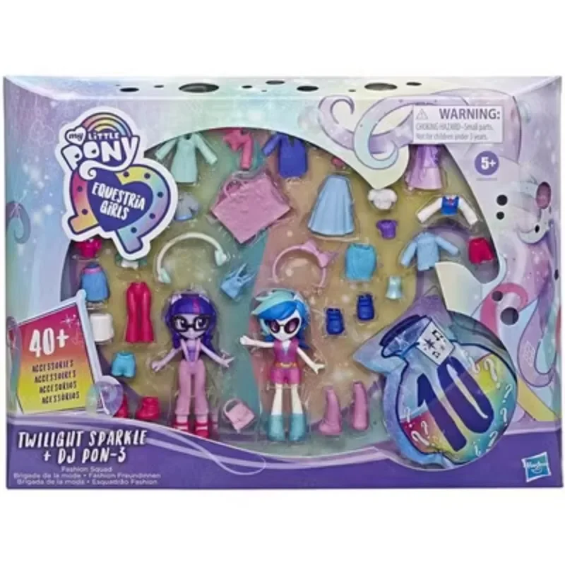 My Little Pony Twilight Rotterdam Anime Action Figure Modèle Jouets, Hasbro, Kle, Pinkie Pie, Cadeaux de Noël pour Enfants, Original, In Shelf