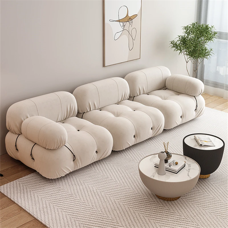 Modern Living Room Sofa Salas Furniture Set Moderne Settee Home Designs Sofa L Shaped Modular Sectional Mario Bellini Sofa