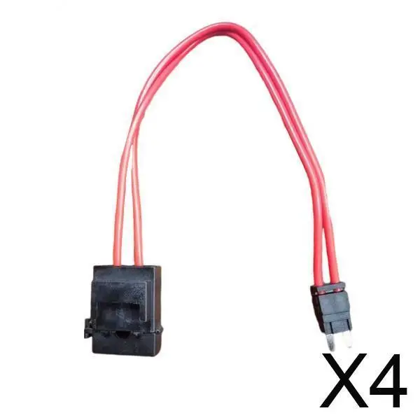 

4 автомобильных двухконтактных адаптера жгута проводов тока для большинства автомобилей и лодок — ACK