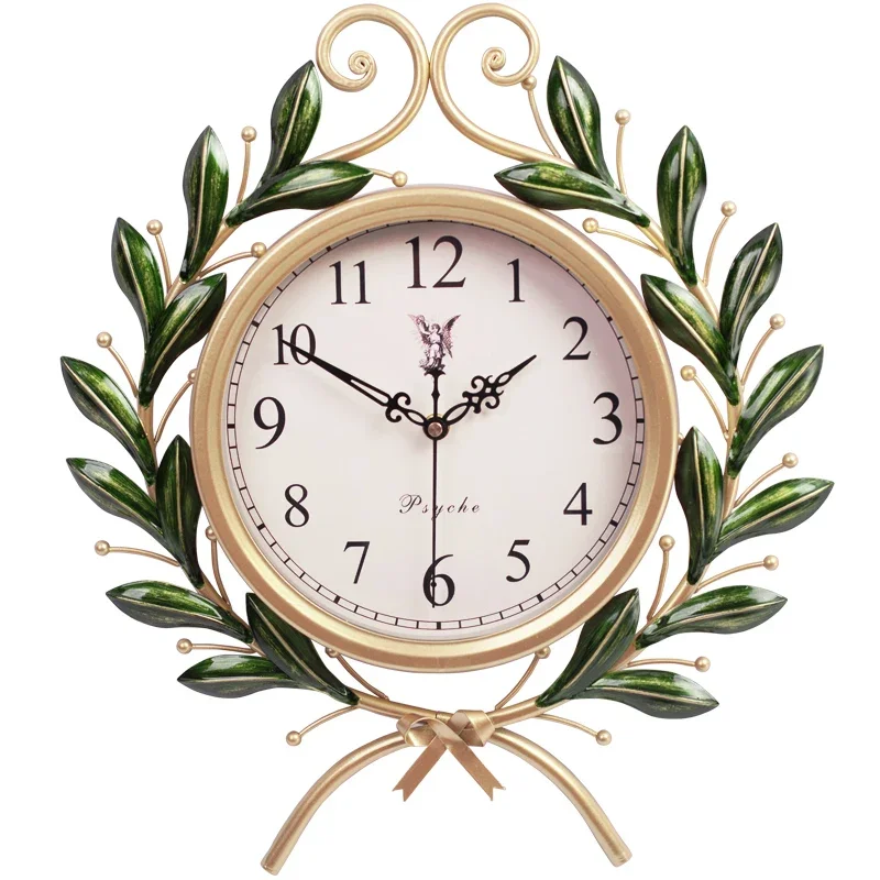 

Artwork American Style Retro Creative Fashion Clock Wall Clock Modern Simple Home Living Cool Quartz Clock
