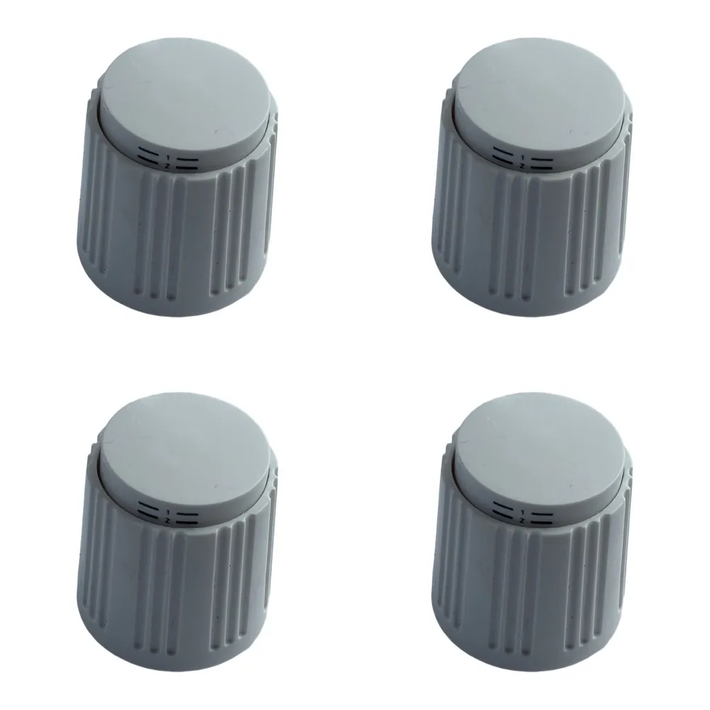 Manual Control Handwheel for Thermostatic Valves with Clear Digital Display and Vertical Knurling 4 PCS or 10 PCS Set
